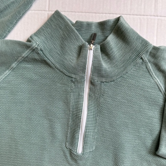 TOMMY BAHAMA SWEATER XXL. HALF ZIP. 100% COTTON. EXCELLENT CONDITION. - Picture 6 of 15